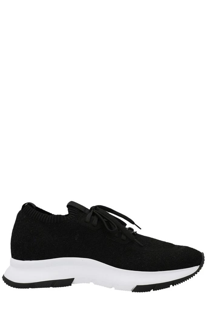 Gianvito Rossi Gianvito Rossi Fine-Knit Low-Top Sneakers 1