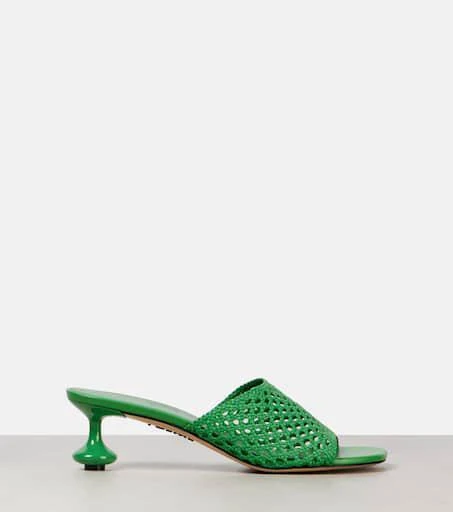Loewe Paula's Ibiza Toy leather mules 4