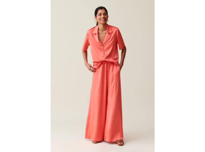 Claudie Pierlot Pantalon fluide satiné