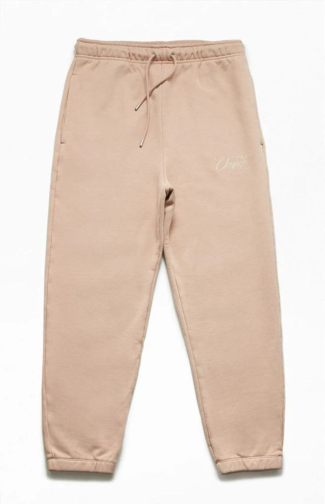 Air Jordan x Union Beige Fleece Sweatpants 1