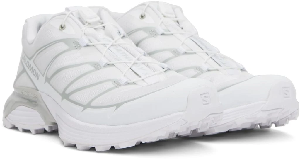 Salomon White & Gray XT-PATHWAY 2 Sneakers 4