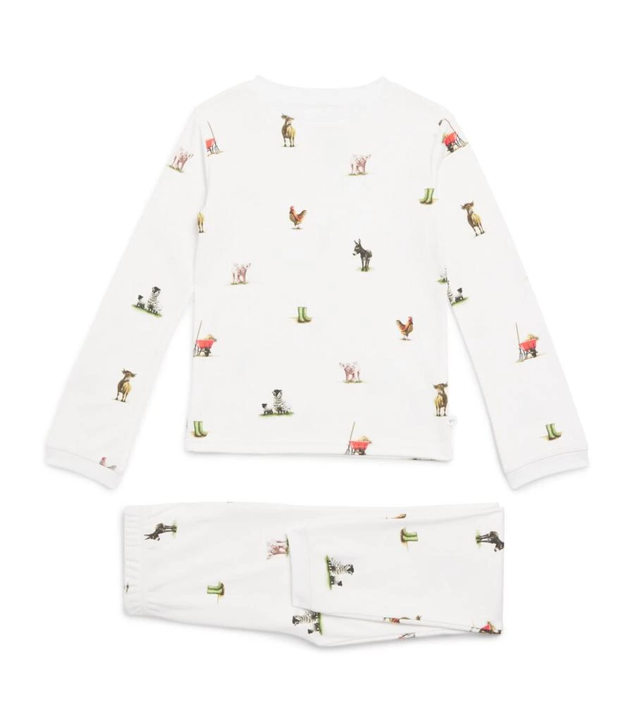Rosa & Blue Farm Pyjama Set (4-5 Years) 1