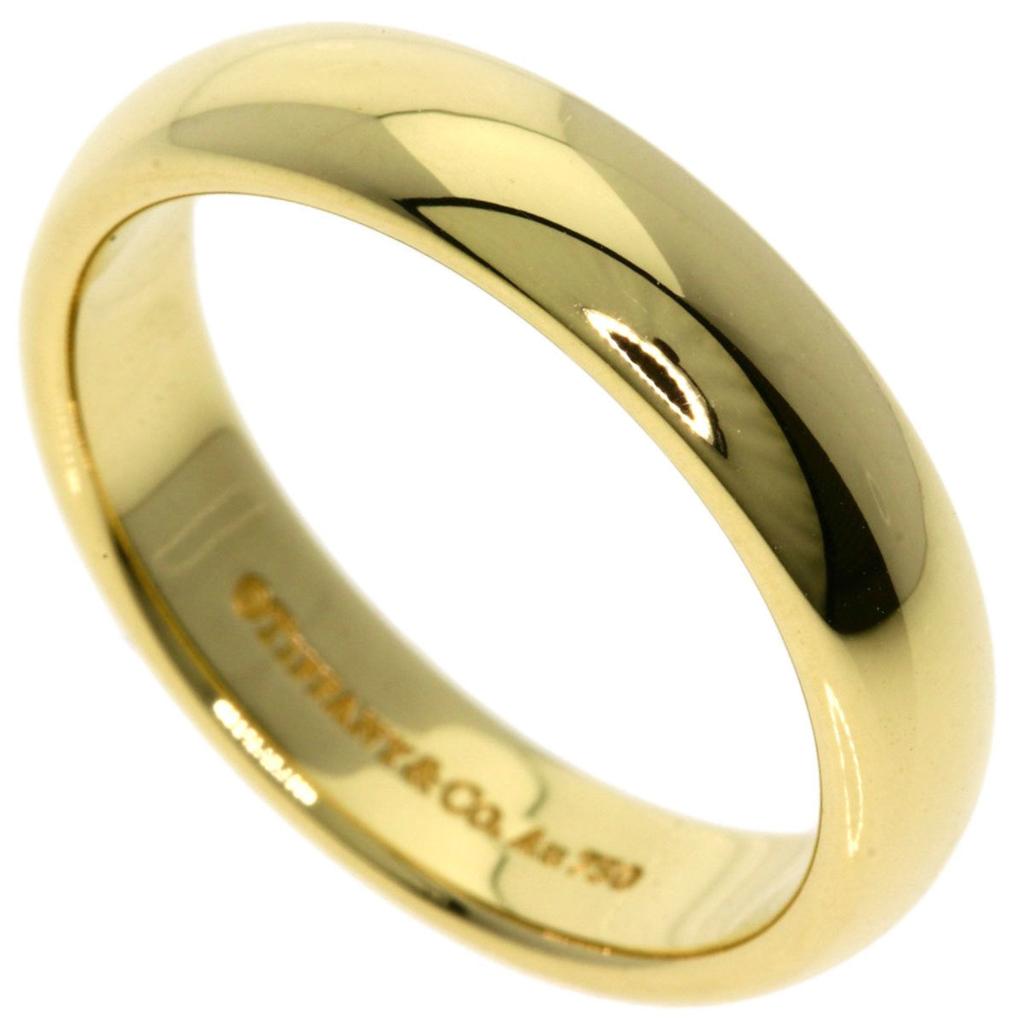 Tiffany 
Co. yellow gold (18K) Band Ring (Pre-Owned)