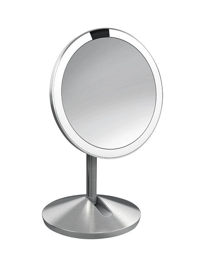 simplehuman 5" Sensor Travel Makeup Mirror, 10x Magnification & Adjustable Brightness 2