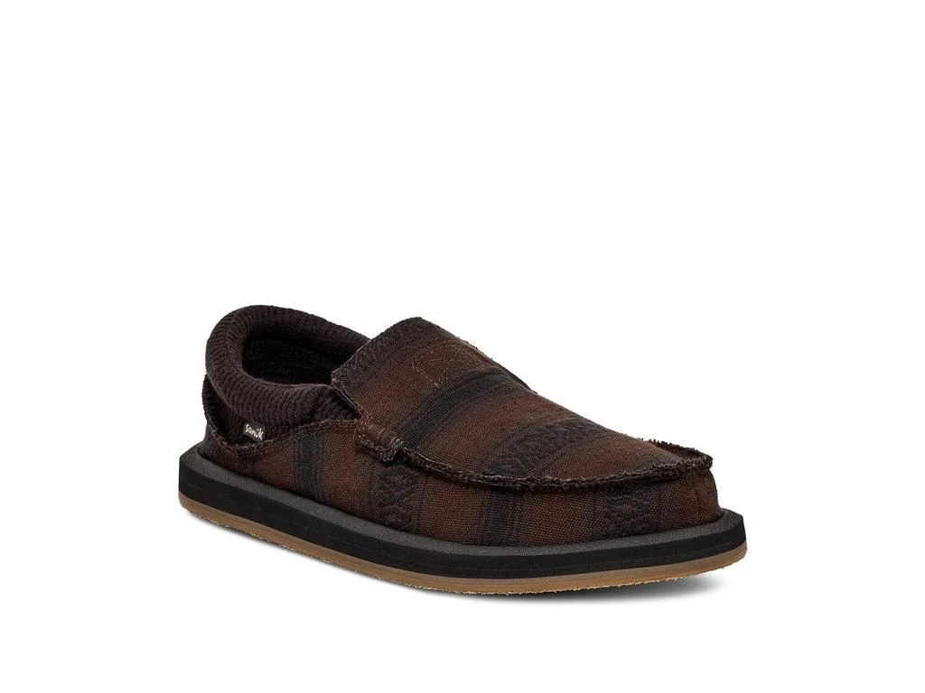 Comfort Shoes Sanuk Brown Shoes Sidewalk Surfer Lite Sl Men FINAL SALE