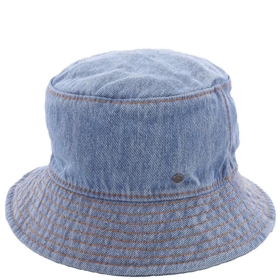 MAISON MICHEL Ladies Denim Blue Jason Bucket Hat
