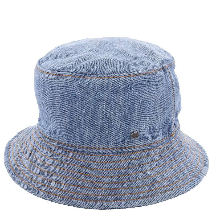 MAISON MICHEL Ladies Denim Blue Jason Bucket Hat 1