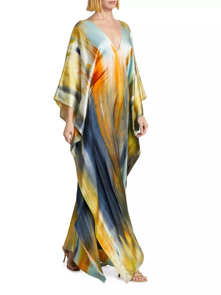 Oscar de la Renta Abstract Marocaine Caftan 2