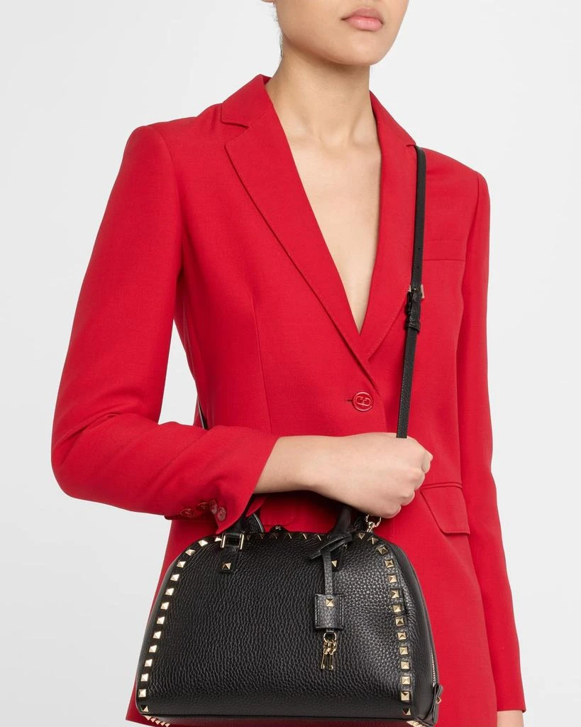 Valentino Rockstud Leather Top-Handle Bag 2
