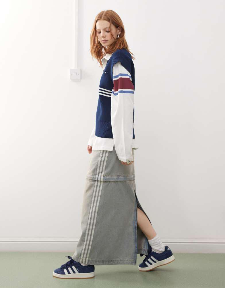 25SS完売間近【Adidas】Adylenium Season 3 2-in-1 Denim Skirt adidas Adilenium Season 3 Two-In-One Denim Skirt | REVERSIBLE