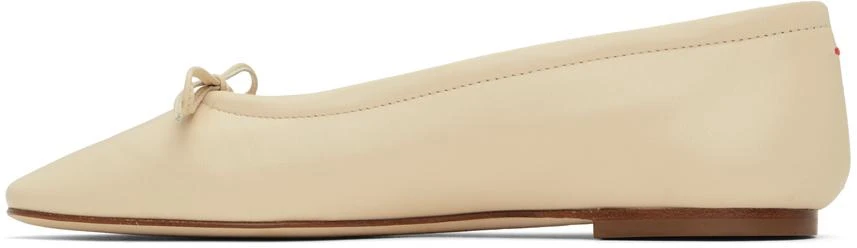 AEYDE Off-White Delfina Ballerina Flats 3