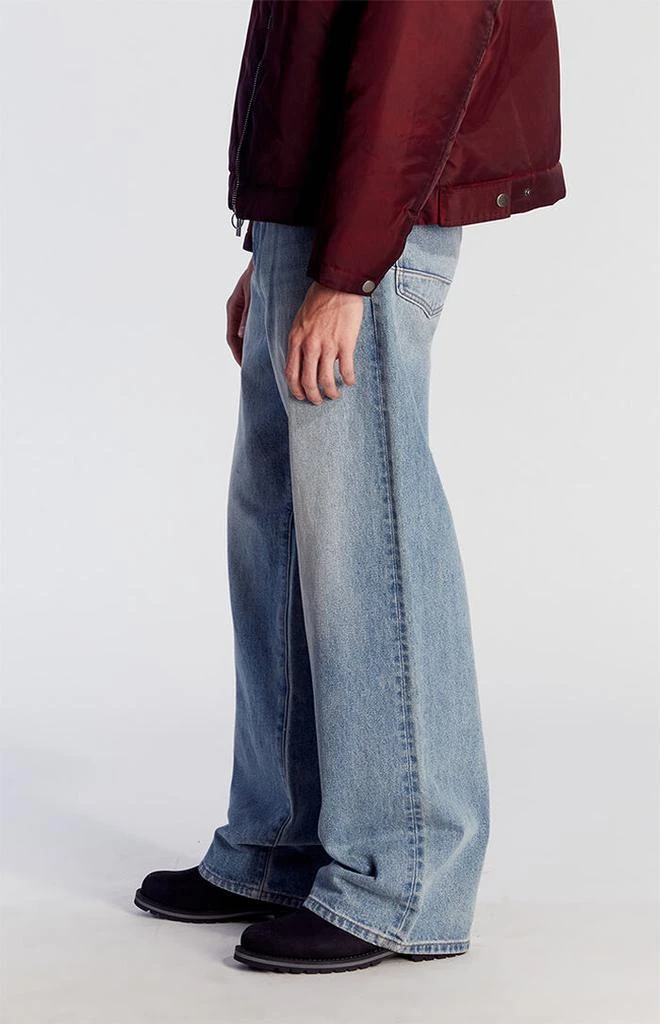 PacSun Light Wash Extreme Baggy Jeans 3