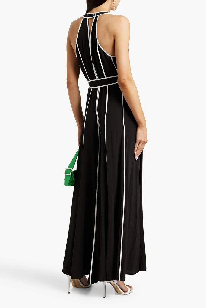 Diane von Furstenberg Jasper jersey wide-leg jumpsuit 3