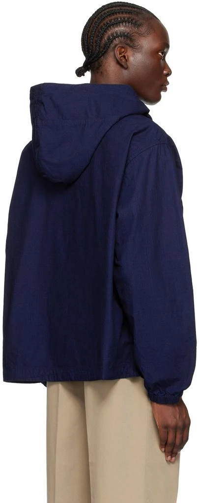 BEAMS PLUS Indigo Military Smock Jacket 3