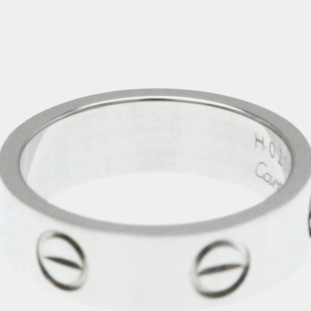 Cartier Cartier 18K White Gold Love Band Ring EU 51 8