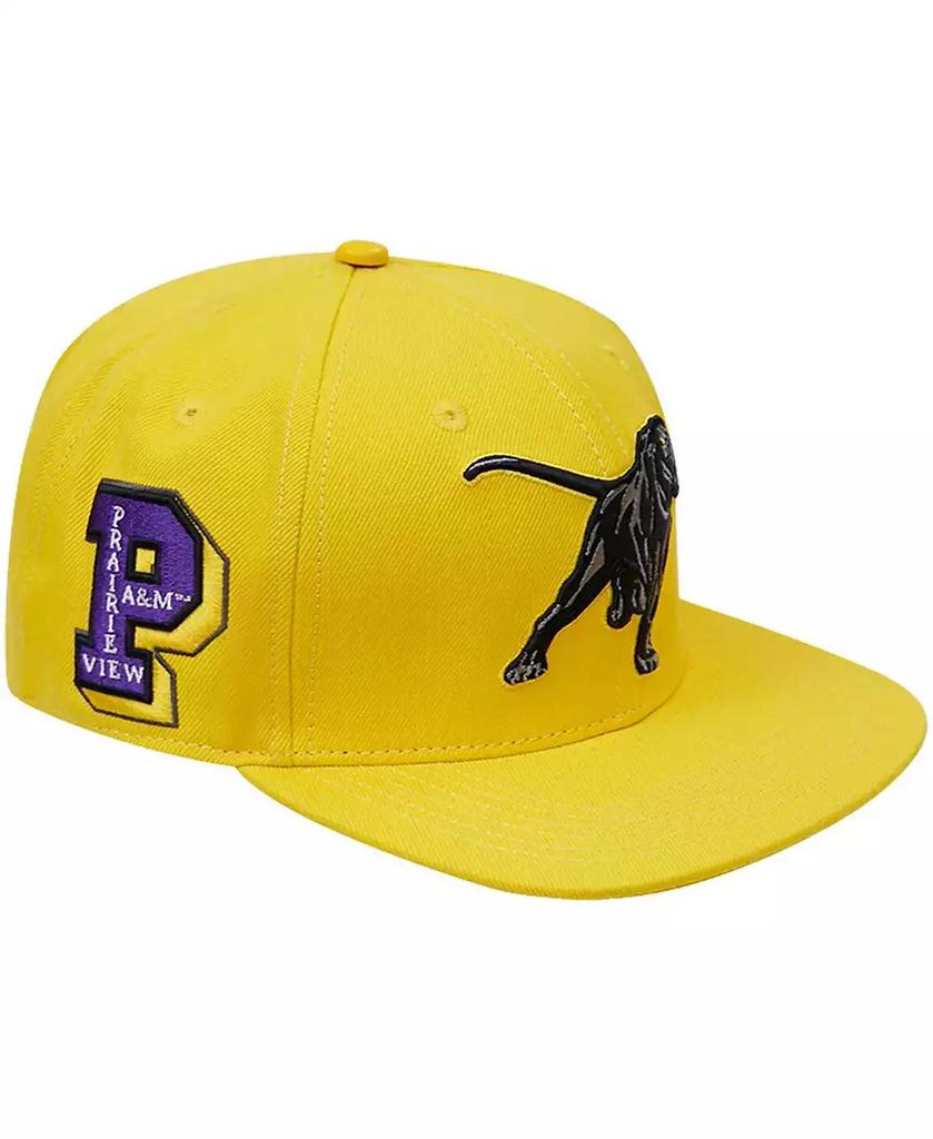 Pro Standard Men's Gold Prairie View A&M Panthers Evergreen Mascot Snapback Hat