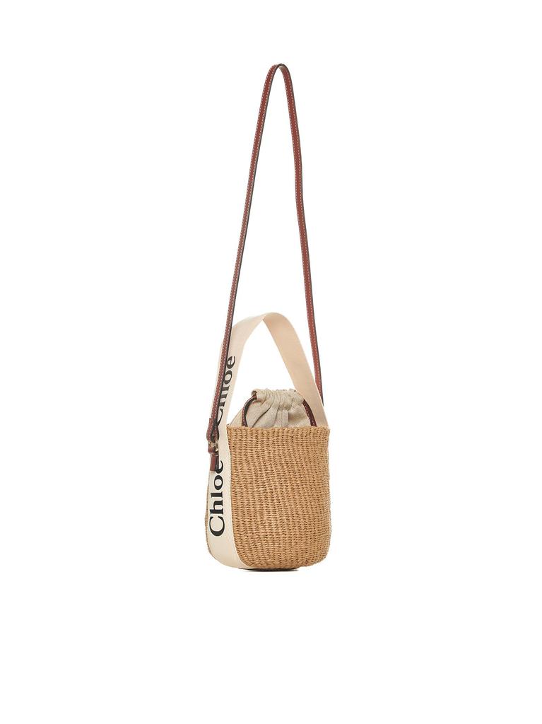 Chloé CHLOé | Small Woody basket bag in natural fibres | Women | PZ