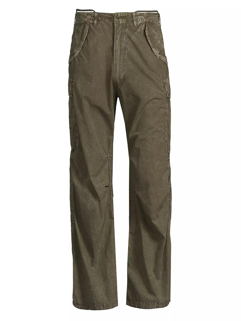 R13 Cotton Wide-Leg Cargo Pants