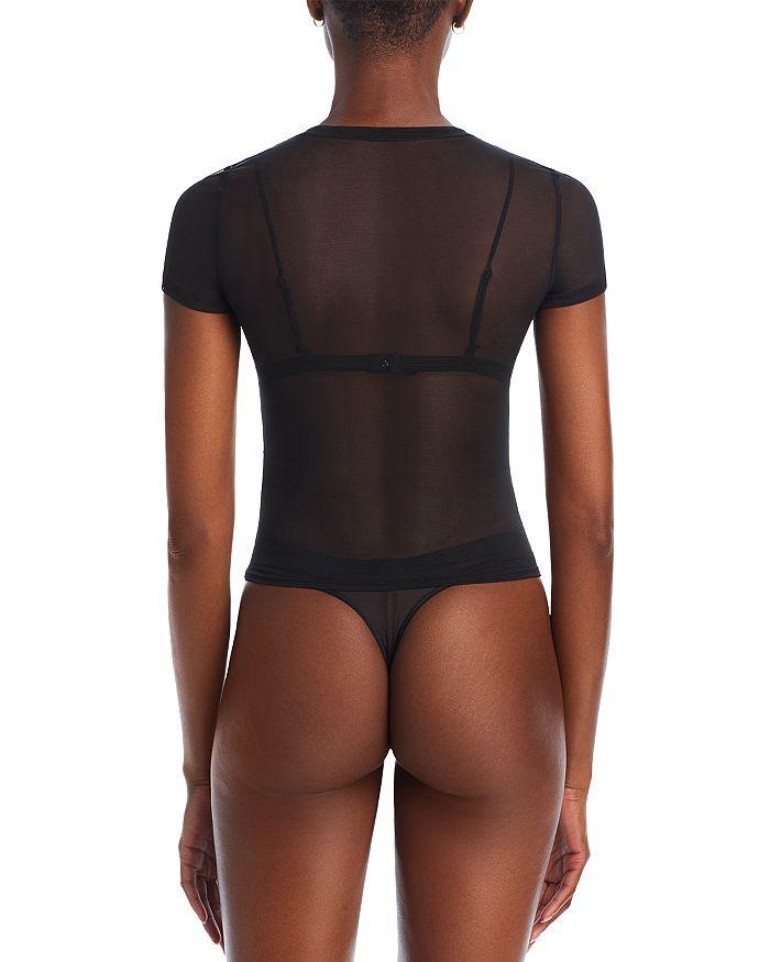 Alexander Wang Short Sleeve Sheer Top