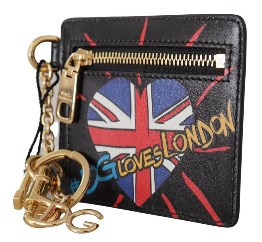 Dolce 
Gabbana Leather #DGLovesLondon Keyring Cardholder Coin Women
s Case 2