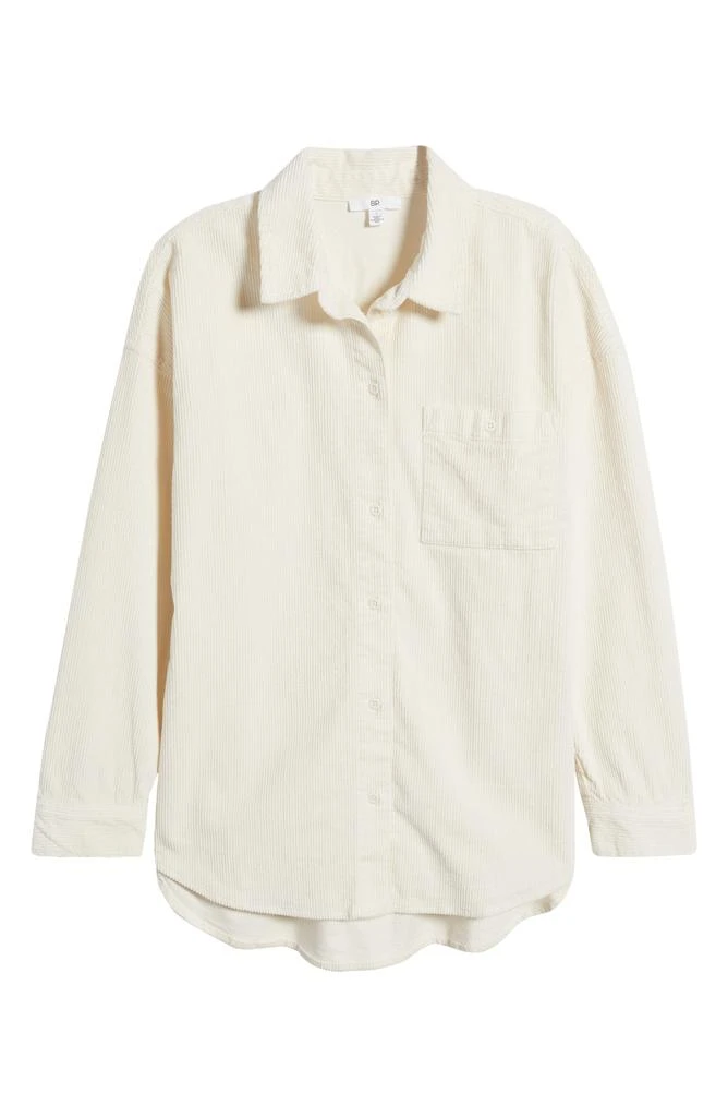 BP. Corduroy Button-Up Shirt 5