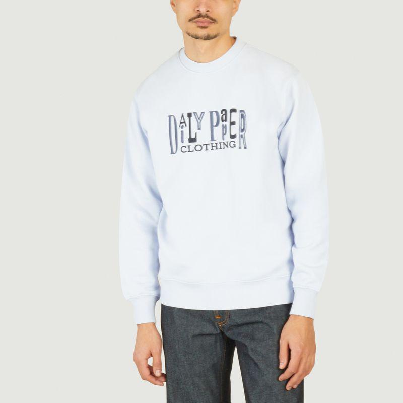 DAILY PAPER United Type Sweatshirt halogen blue DAILY PAPER