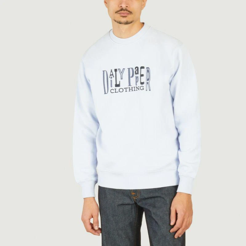 DAILY PAPER United Type Sweatshirt halogen blue DAILY PAPER 1