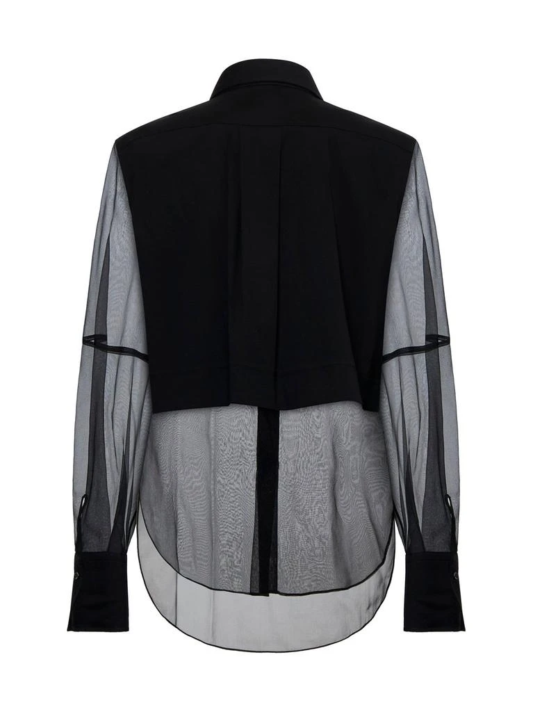 Brunello Cucinelli Brunello Cucinelli Embellished Long-Sleeved Poplin Shirt 2