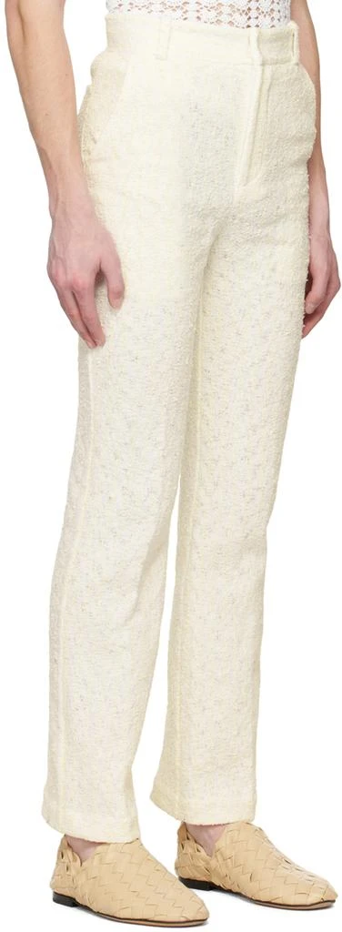 young n sang White Stripe Trousers 2