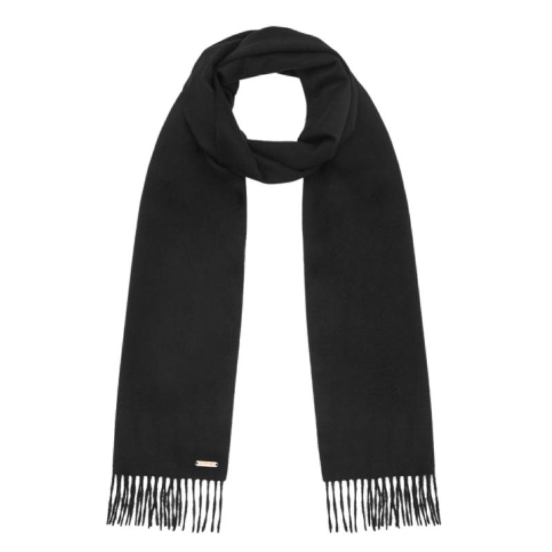 Hortons England Hortons England -Lindo Lambswool Scarf - Black