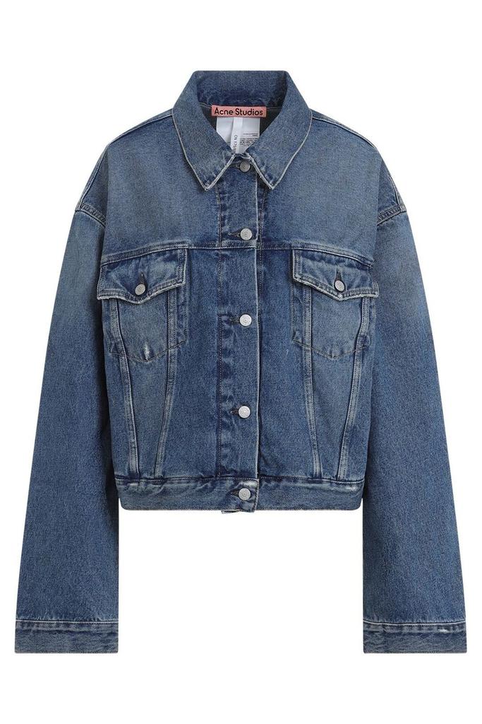 Acne Studios Acne Studios Collared Button-Up Denim Jacket