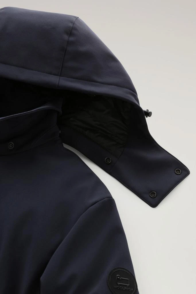 Woolrich Barrow Mac Softshell Coat - Men - Blue 3