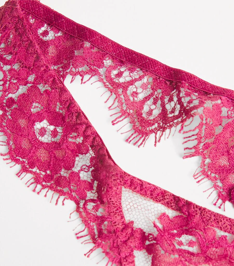 Coco De Mer Lace Zaria Thong 4