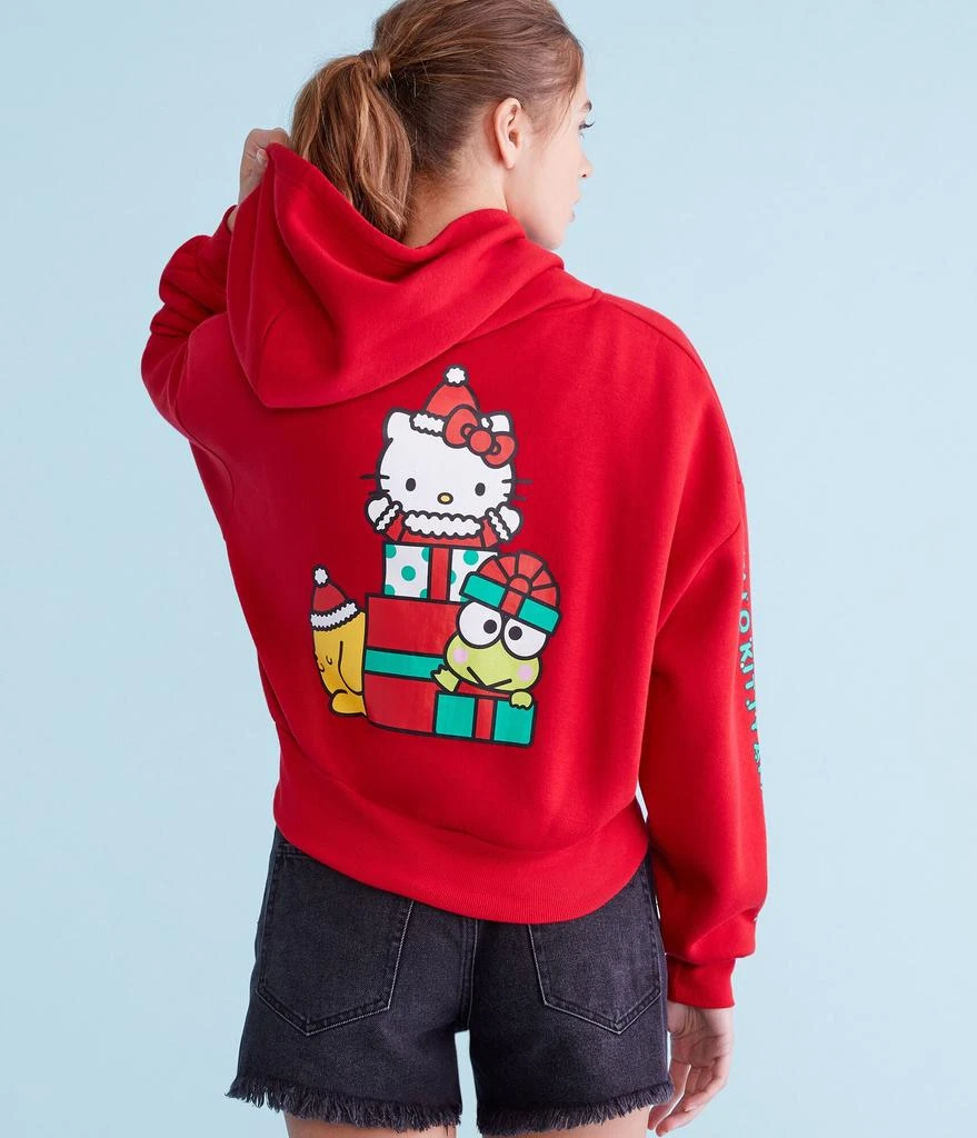 Aeropostale Hello Kitty Gifts Cropped Full-Zip Hoodie 1