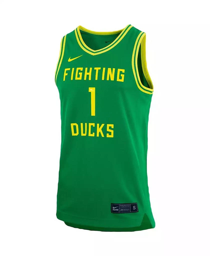 NIKE Men's #1 Oregon Ducks Replica Team Basketball Jersey 2