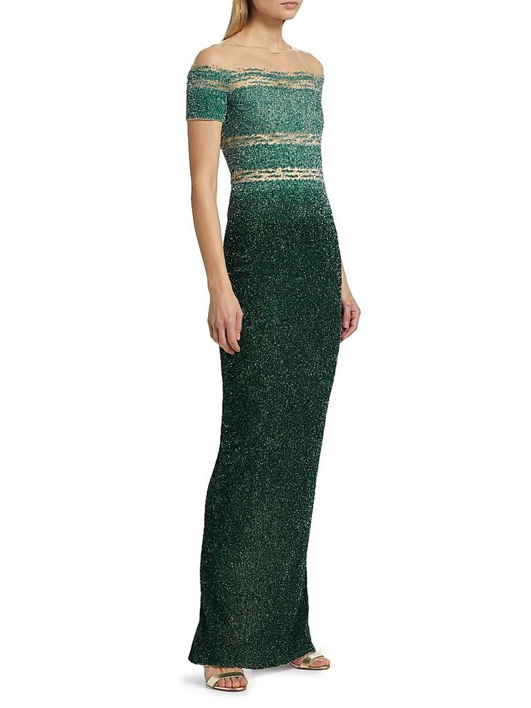 Pamella Roland Sig Sequin Gown 4