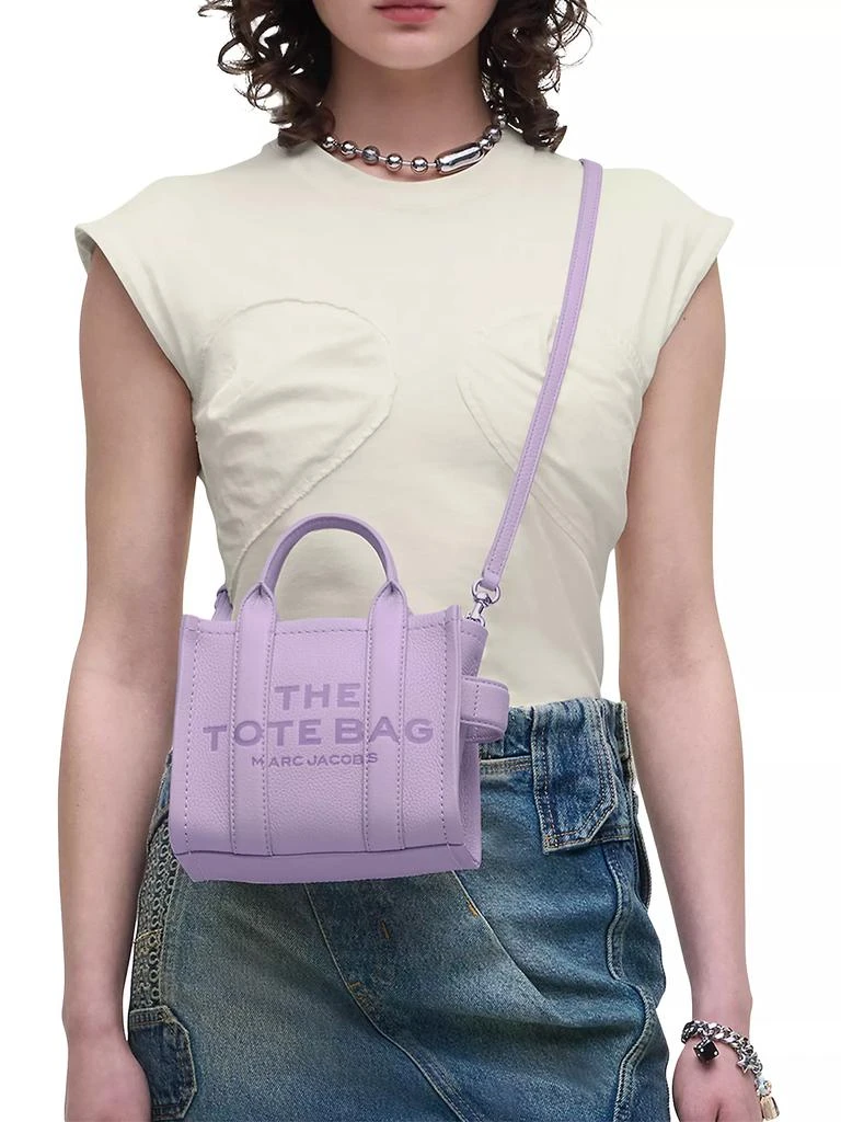 Marc Jacobs The Leather Crossbody Tote Bag 2