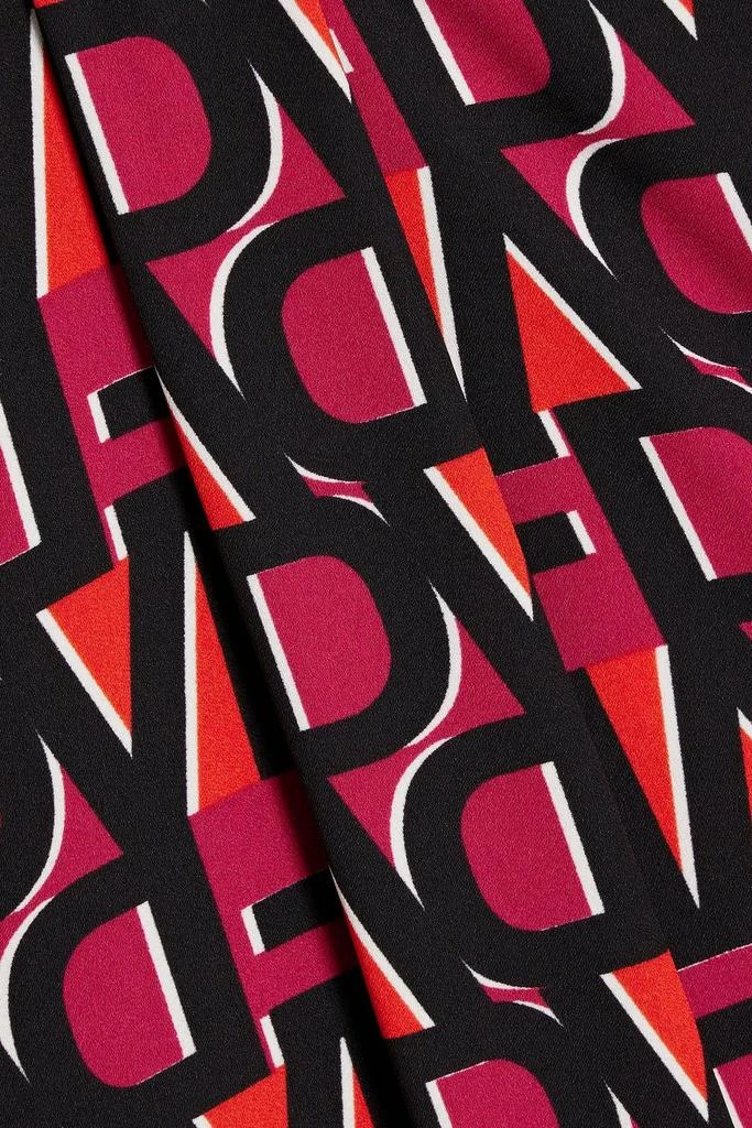 Diane von Furstenberg Sanorah printed crepe top 4