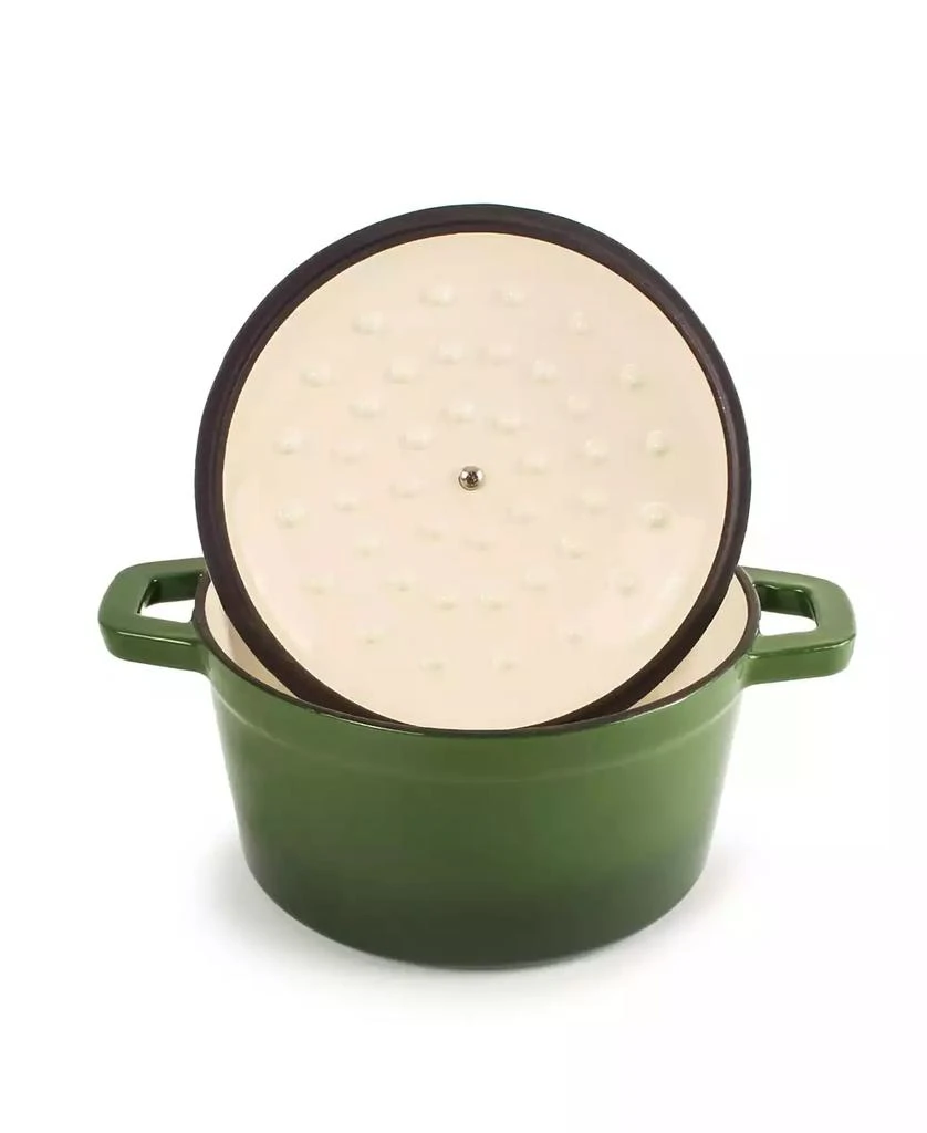 BergHOFF Neo 5pc Cast Iron Dutch Oven Set with 10" Fry Pan, 3qt.
5qt. 6