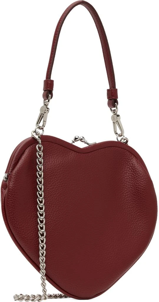 Vivienne Westwood Red Belle Heart Frame Bag 3