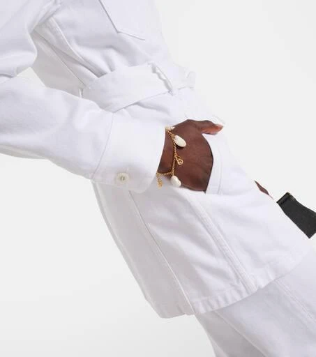 Dolce 
Gabbana Belted denim jacket 5