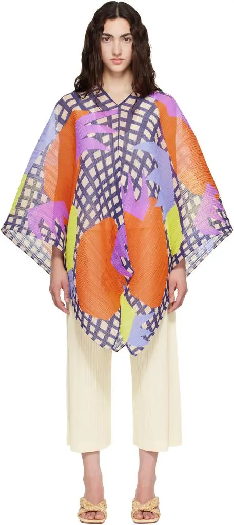 Pleats Please Multicolor Madame-T Scarf