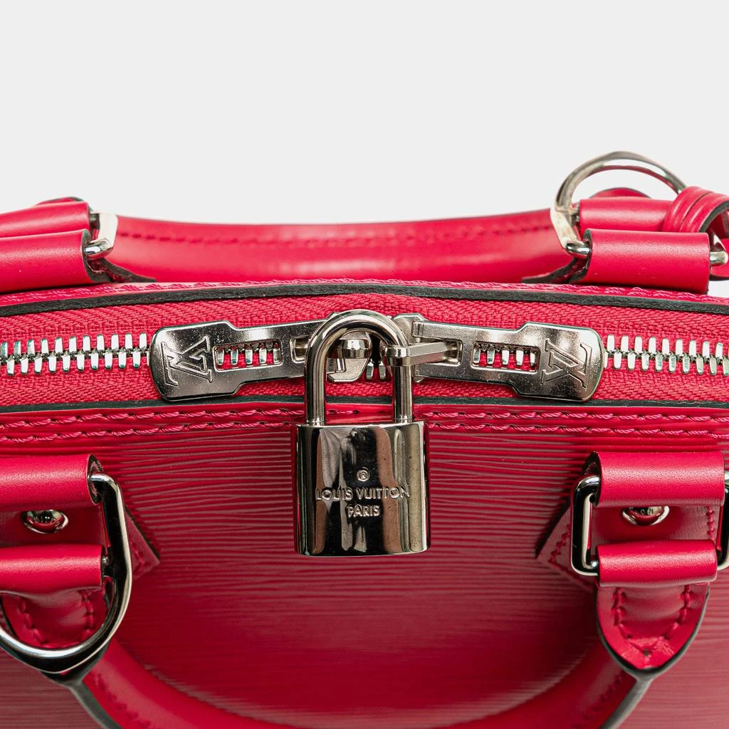 Louis Vuitton Louis Vuitton Red Epi Leather Alma BB Shoulder Bag 6