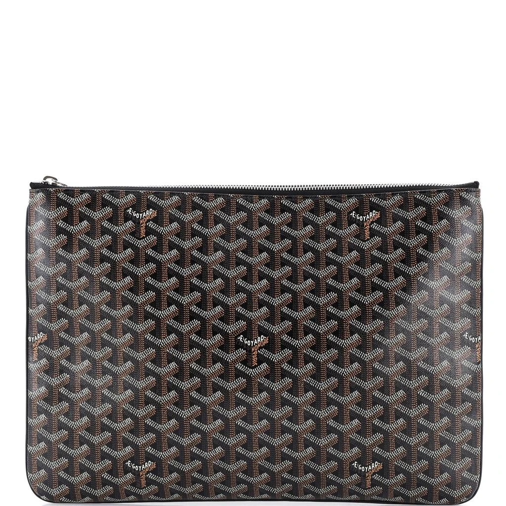 Goyard Senat Zip Pouch Coated Canvas GM
