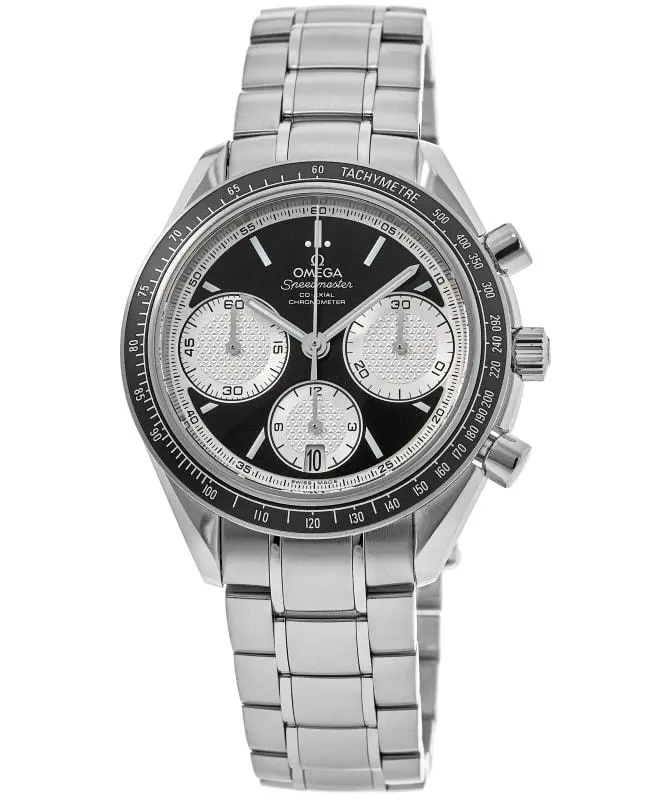 Shop Omega Speedmaster Racing Automatic Chronograph Panda Dial Steel ...