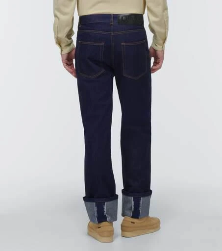 Loewe Fisherman flared cuffed jeans 4