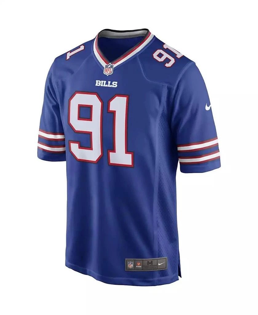 NIKE Men's Ed Oliver Royal Buffalo Bills Team Game Player Jersey 2