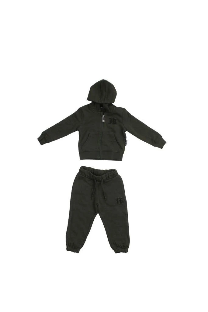 John Richmond Kids John Richmond Kids Hooded Zipped Tracksuit Set