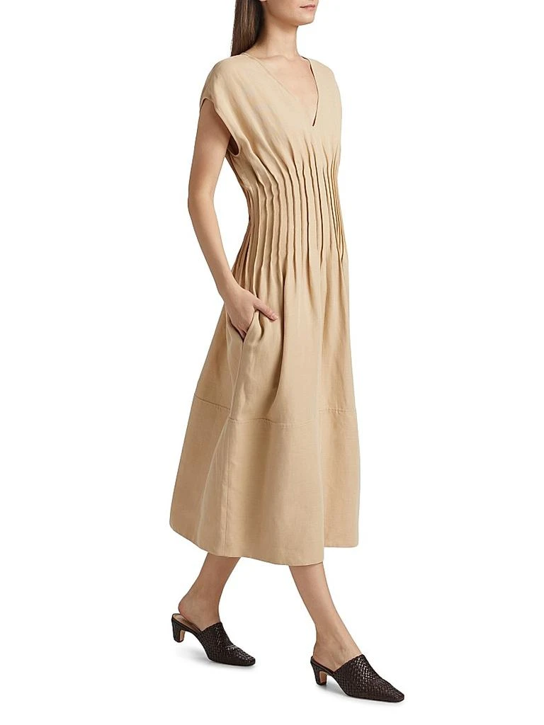 Shop Linen-Blend Pintuck Midi-Dress on Sale at BeyondStyle  Get 76% Off  Linen-Blend Pintuck Midi-Dress with Limited-Time Flash Deals, Exclusive  Discounts, and Special Offers. Enjoy Unbeatable Savings on Linen-Blend  Pintuck Midi-Dress, Compare