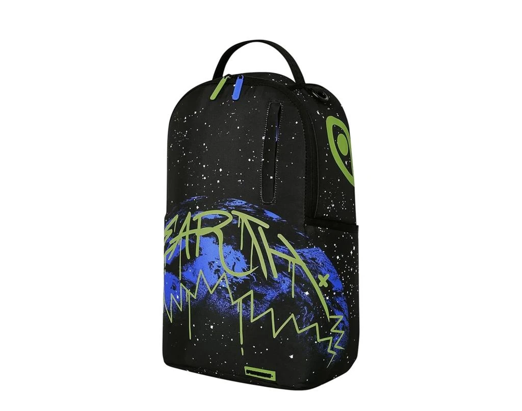 SprayGround Sprayground Earth Day Backpack Glow In The Dark Black 910B5936NSZ 2